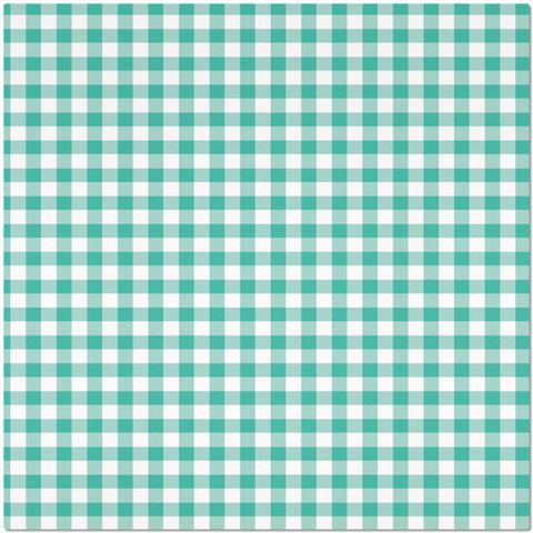 Image of Classic Green Checkered Placemat