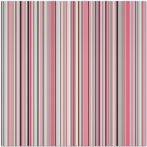 Placemat with Pink Stripes