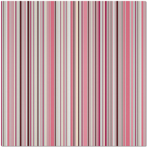 Image of Placemat with Pink Stripes