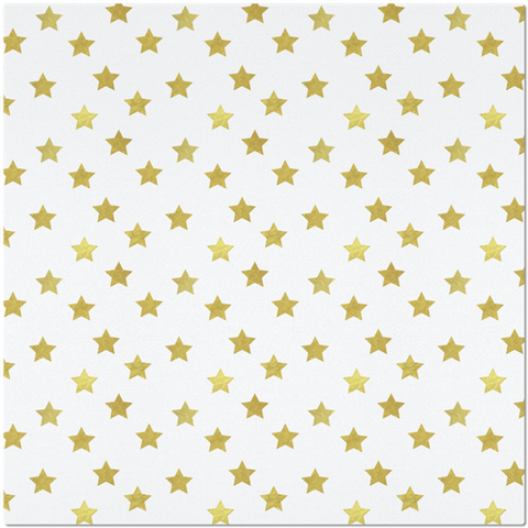 Image of Placemat with Gold Stars Design