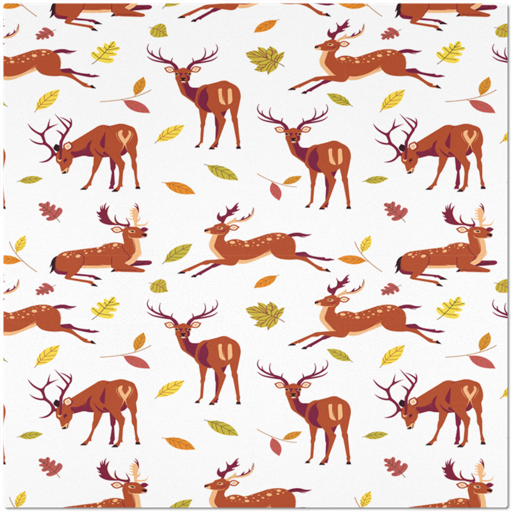 Deer Pattern Placemat