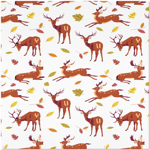 Image of Deer Pattern Placemat