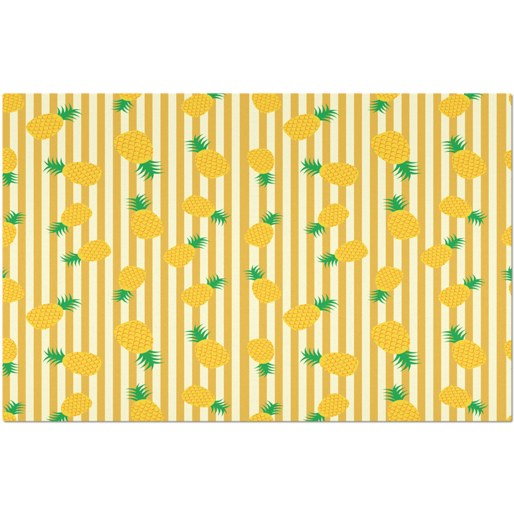 Placemat with Pineapple Design