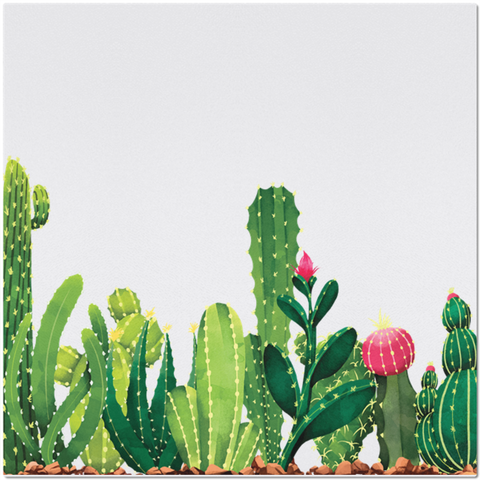 Placemat with Cactus Design