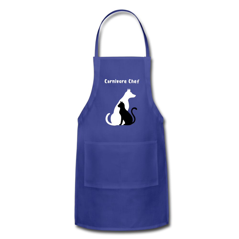 Adjustable Apron - royal blue