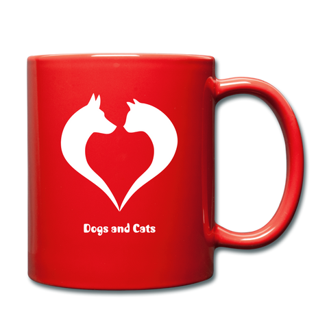 Image of Full Color Mug - red