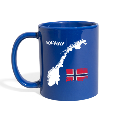 I love Norway Full Color Mug - royal blue
