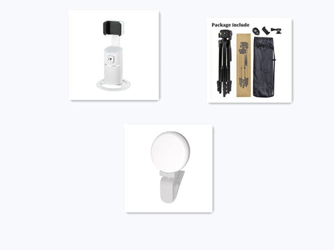 Image of Smart Face Recognition Tracking PTZ Mobile Phone Stand Anchor Live Broadcast Stand
