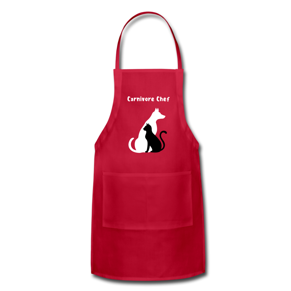 Adjustable Apron - red