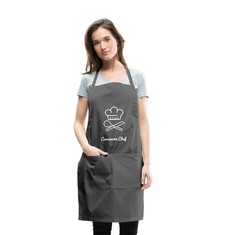 Image of Carnivore Chef Apron - charcoal