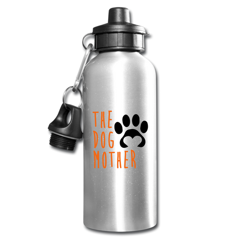 Image of The Dog Mother Water Bottle - silver