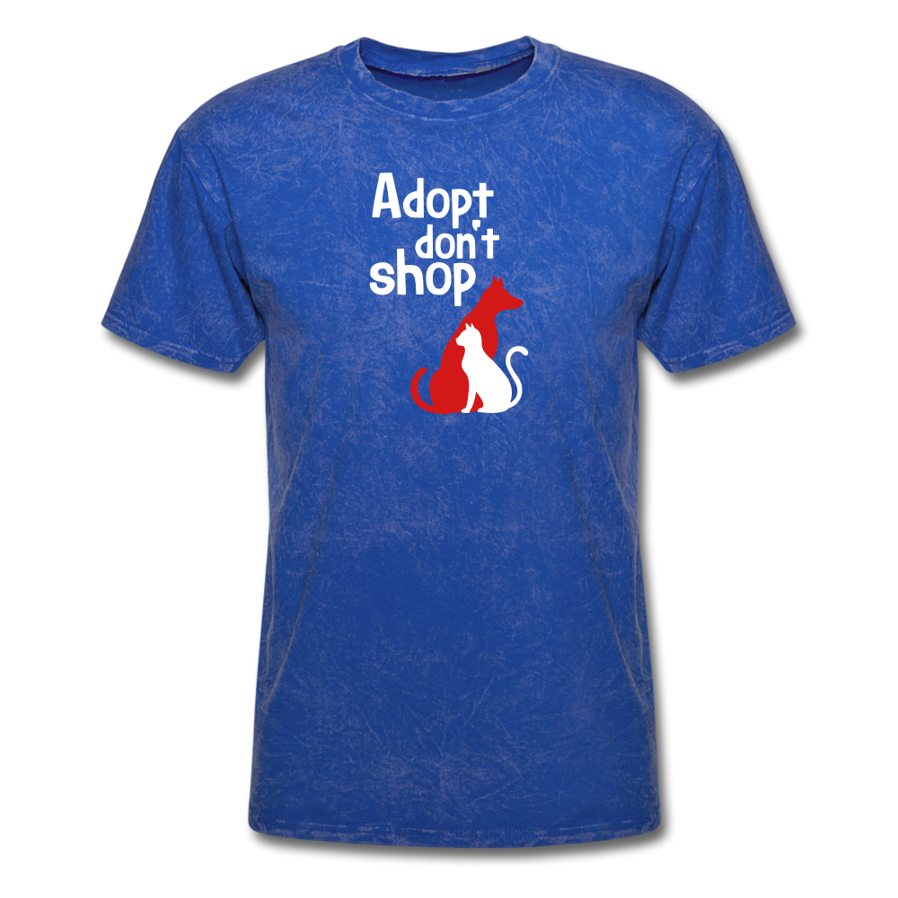 Adopt don't Shop Men's T-Shirt - mineral royal