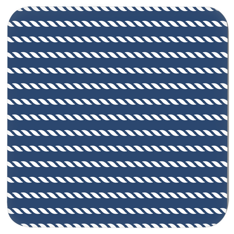 Image of Nautical Coasters - Rope Design