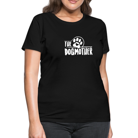 Image of The Dog Mother Women's T-Shirt - black