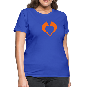 I love dogs and cats Women's T-Shirt - royal blue