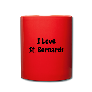 St. Bernard Lovers Coffee Mug