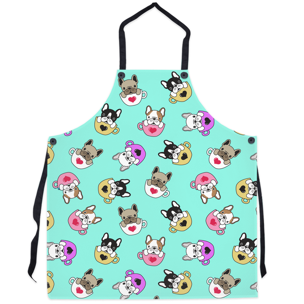 Cute French Bulldog Design Aprons