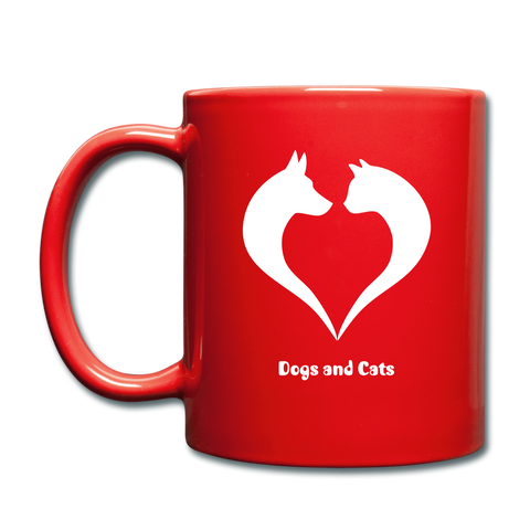 Image of Full Color Mug - red