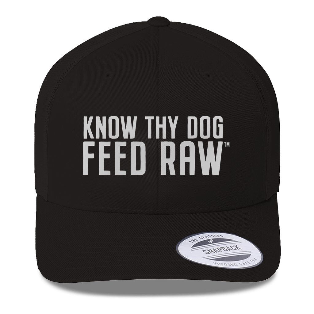 Know Thy Dog Feed raw Trucker Caps