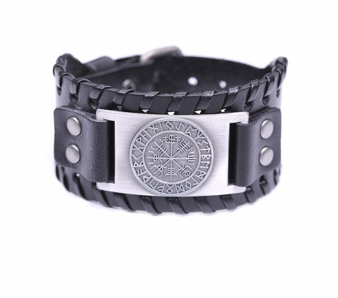 Image of Wiccan Compass Viking Bracelet