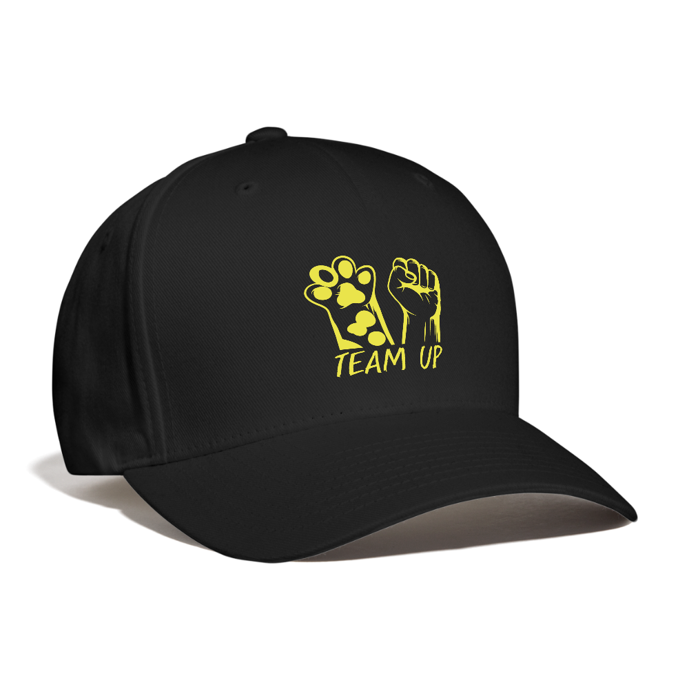 Team Up Baseball Cap - black