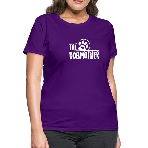 Image of The Dog Mother Women's T-Shirt - purple
