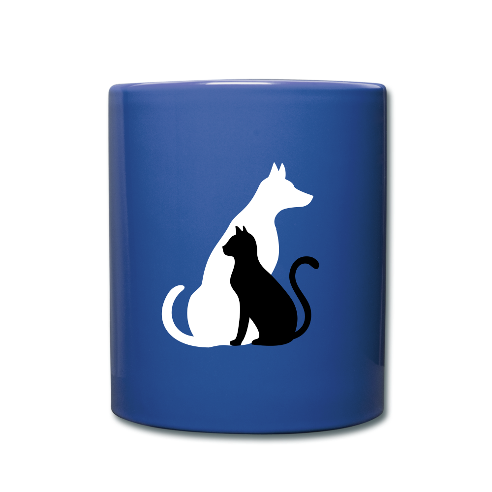 Love My Pets Full Color Mug - royal blue