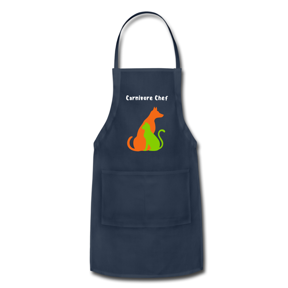 Carnivore Chef Apron - navy