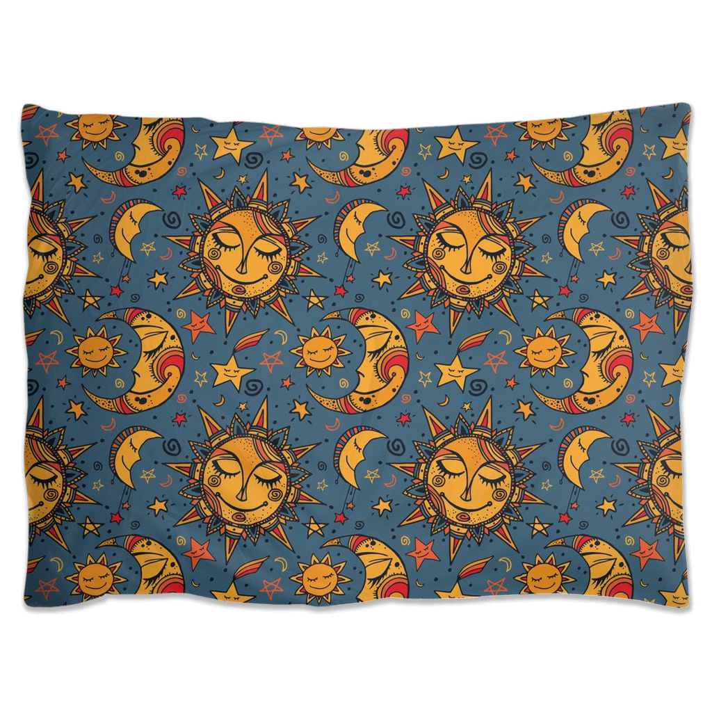 Pillow Shams with Celestial Design