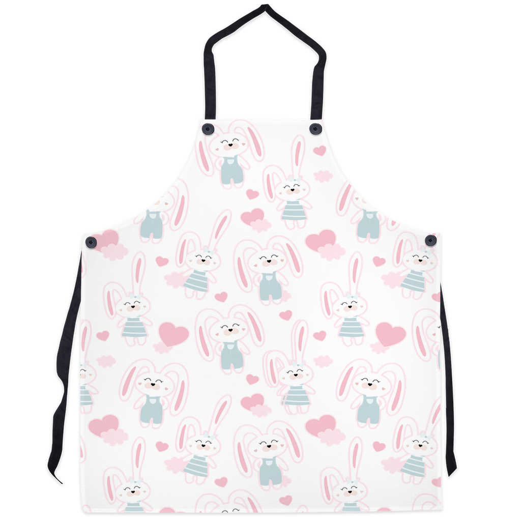 Cute pink Rabbit Design Aprons