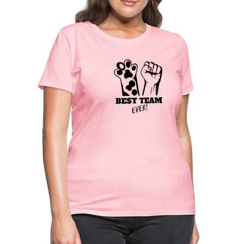 Image of best Team Ever Women's T-Shirt - pink