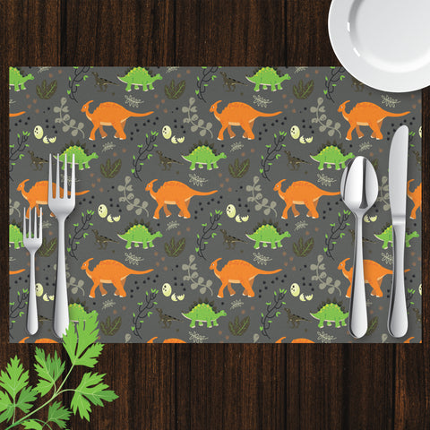 Image of Placemat with Dinosaur Design