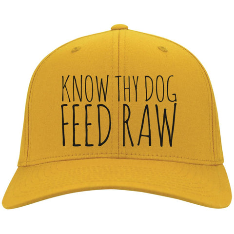 Image of Know Thy Dog Feed Raw | Twill Cap