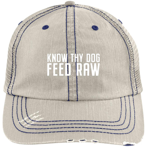 Image of Know Thy Dog  Distressed Trucker Cap
