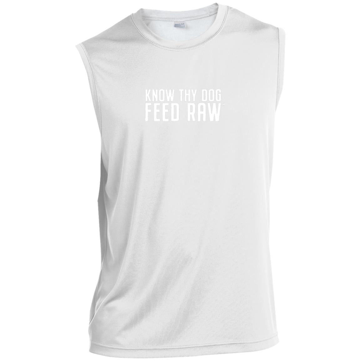 Know Thy Dog Feed Raw  Men’s Sleeveless Performance Tee