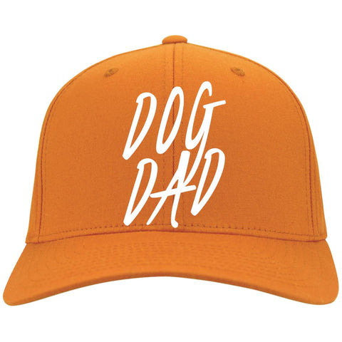 Dog Dad Port Authority Flex Fit Twill Baseball Cap