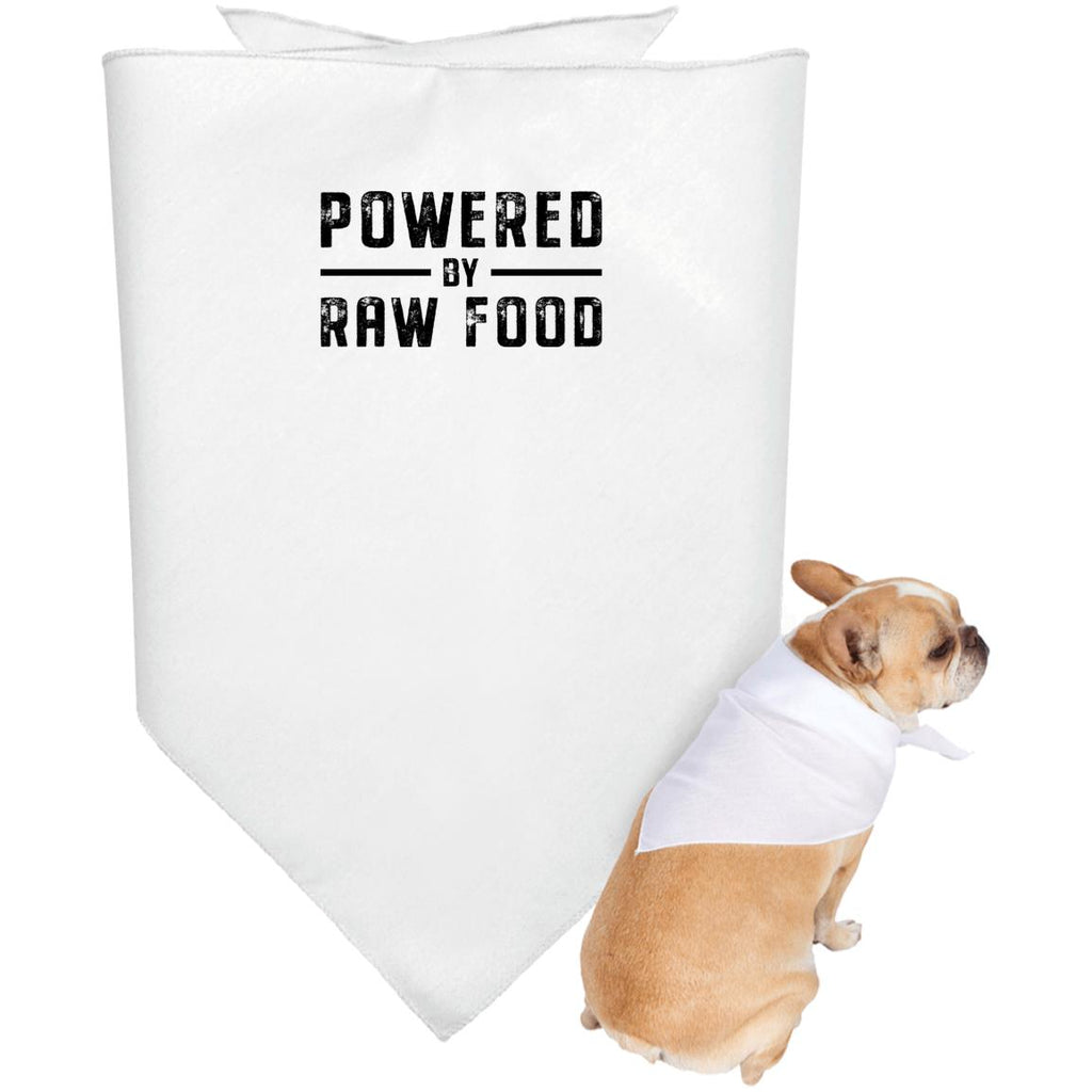 Powered By Raw Food  Doggie Bandana
