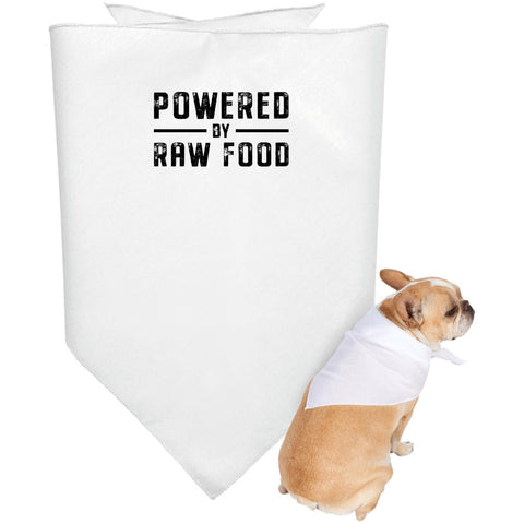 Image of Powered By Raw Food  Doggie Bandana
