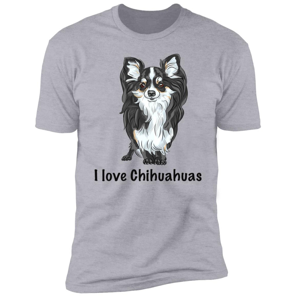 Premium Short Sleeve Tee with Chihuahua Breed Design