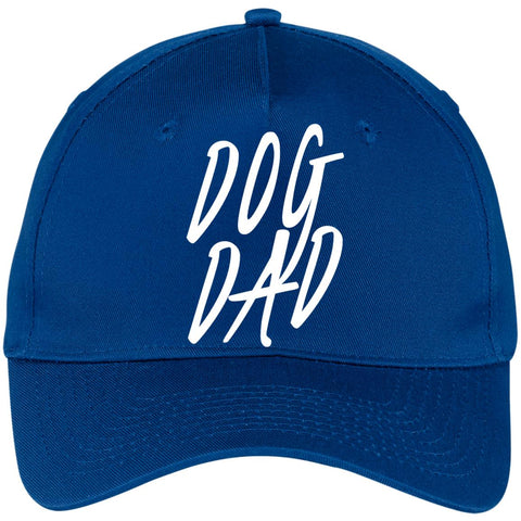Image of Dog Dad  Five Panel Twill Cap