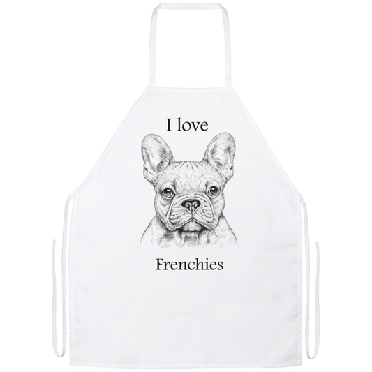 I love Frenchies Apron