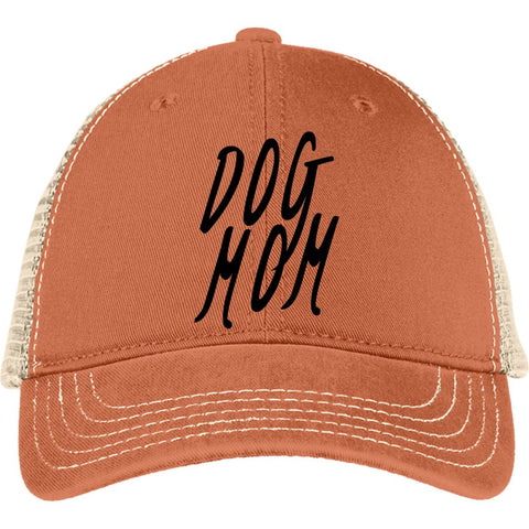 Dog Mom Mesh Back Cap staying cool without cooking your brain