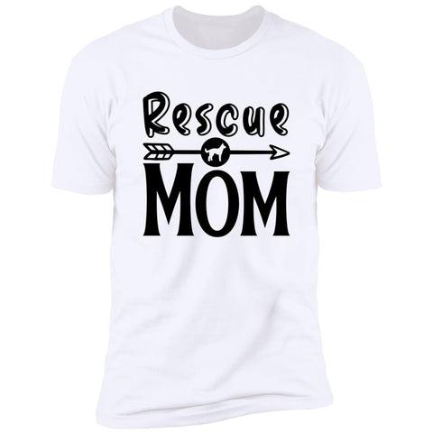 Image of Premium Short Sleeve Tee | "Rescue Mom"
