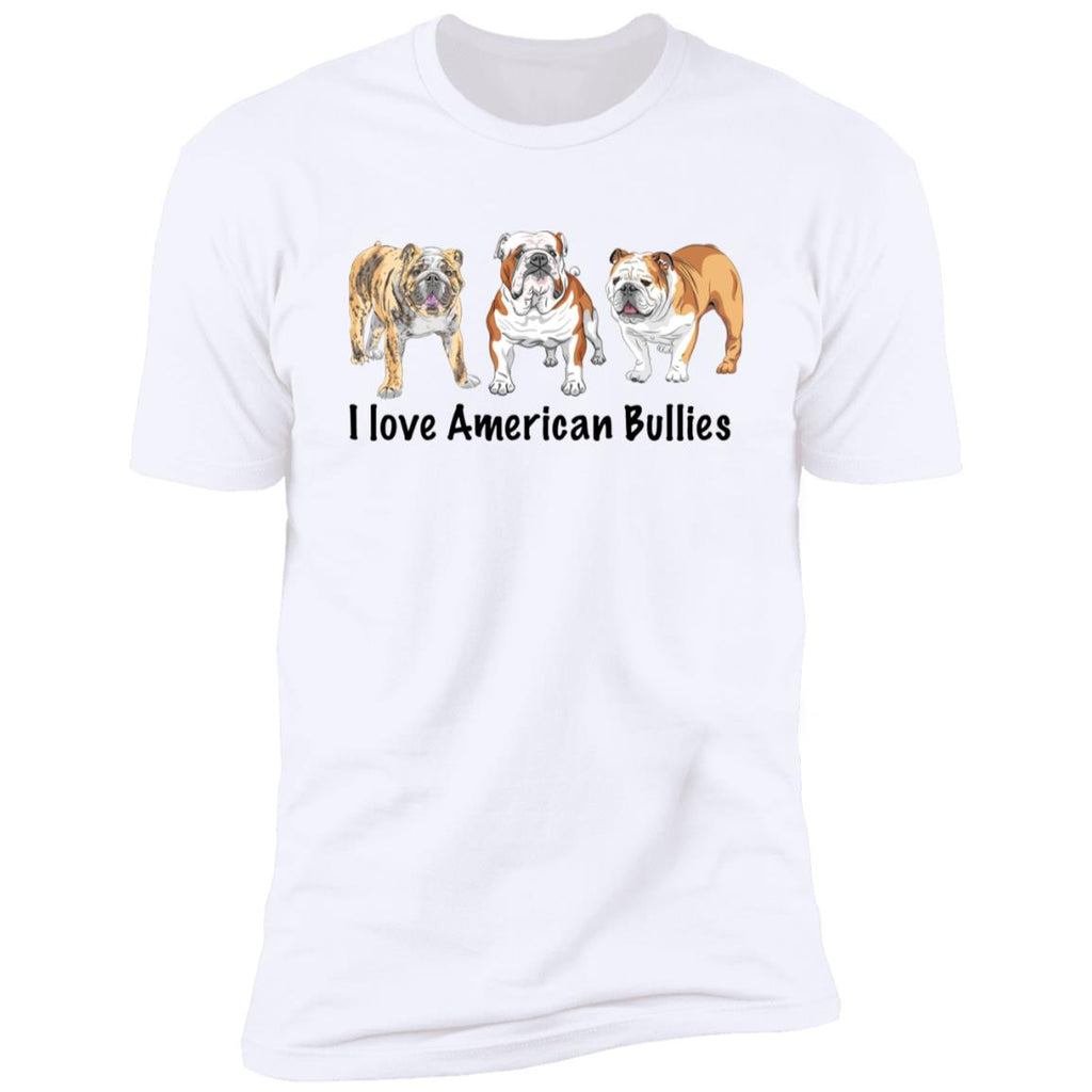 Premium Short Sleeve Tee with American Bully Breed Design