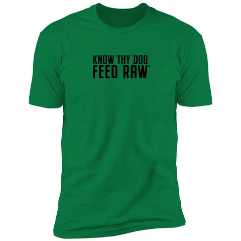 Image of Know Thy Dog Feed Raw |  Premium Short Sleeve Tee