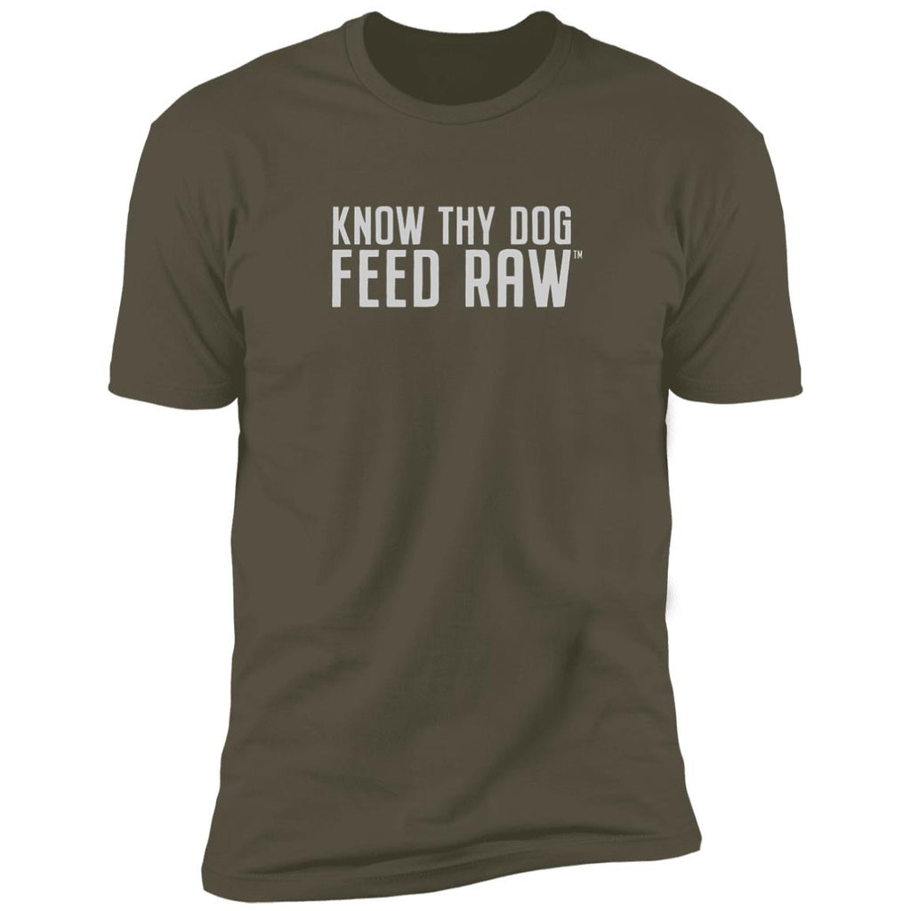 Know Thy Dog Feed Raw | Premium Short Sleeve Tee
