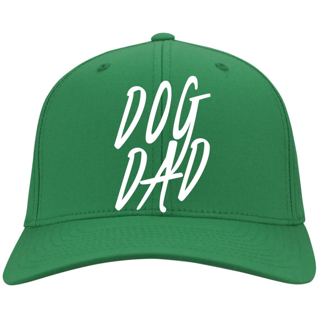 Dog Dad Port Authority Flex Fit Twill Baseball Cap
