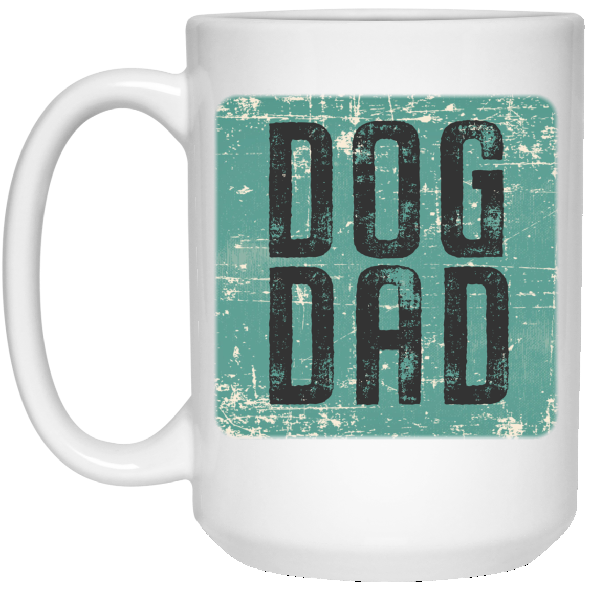 Dog dad 15 oz. White Mug