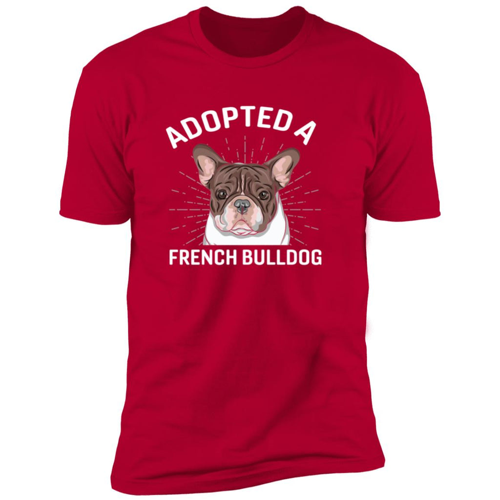 Premium Short Sleeve Tee | "Adopted A French Bulldog"