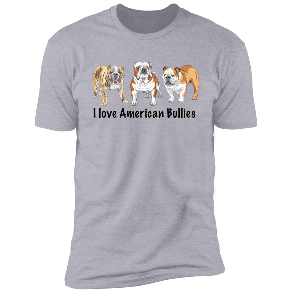 Premium Short Sleeve Tee with American Bully Breed Design